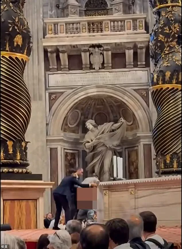 Pope Leo XIV 'Shocked' as Man Urinates on Sacred Altar in St. Peter's Basilica During Morning Mass