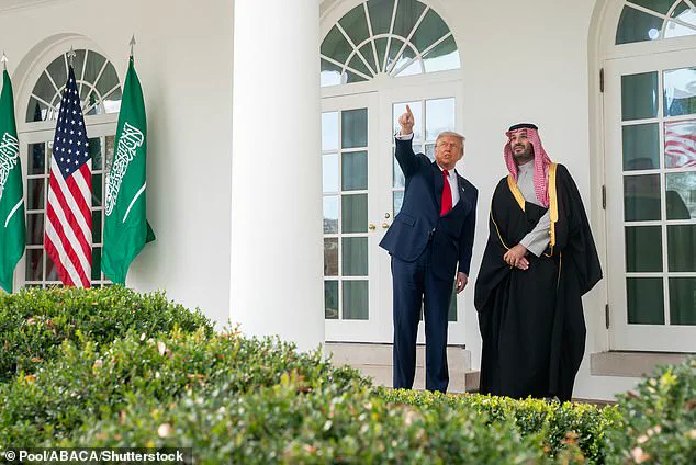 Trump and Saudi Crown Prince Highlight U.S.-Saudi Ties During High-Profile Meeting with Military Display