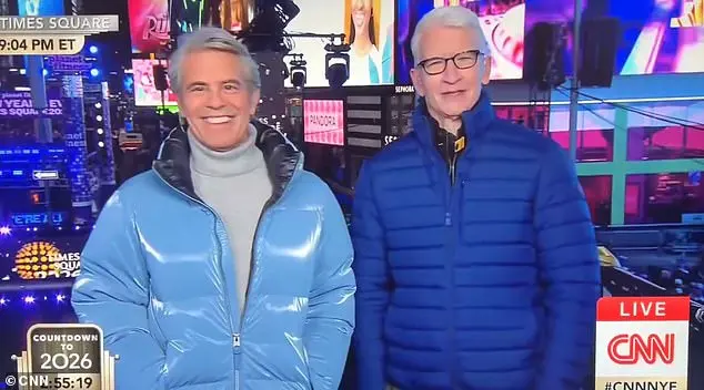 CNN's New Year's Eve Special: Lively Hosting and Social Media Buzz as Andy Cohen and Anderson Cooper Celebrate Nine Years Together