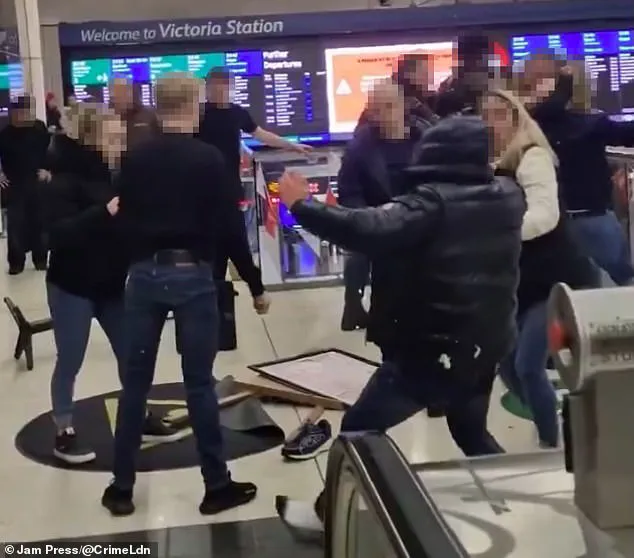 Violent Brawl at Victoria Station Sparks Concern Over Safety in Urban Transport Hubs