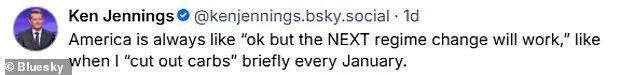 Ken Jennings Backs Candidates Seeking Prosecution of Trump Administration Following ICE Shooting of Protester