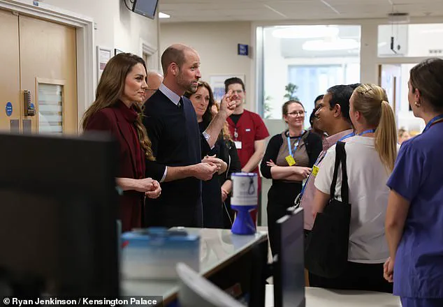 Prince and Princess of Wales Visit Charing Cross Hospital to Express Gratitude to NHS Staff During Winter Surge
