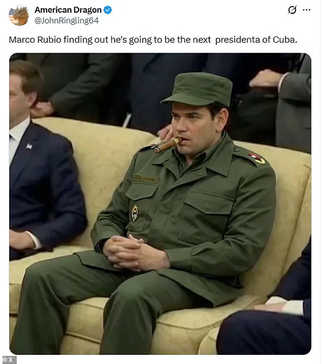 Privileged Access to Trump's Unseen Comment: A Joke Endorsement Sparks Speculation and Laughter