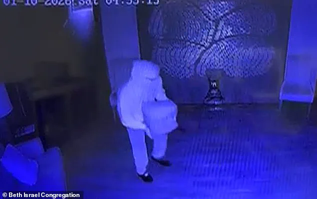 Surveillance Footage Shows 19-Year-Old Dousing Mississippi Synagogue in Gasoline Ahead of Antisemitic Arson Attack