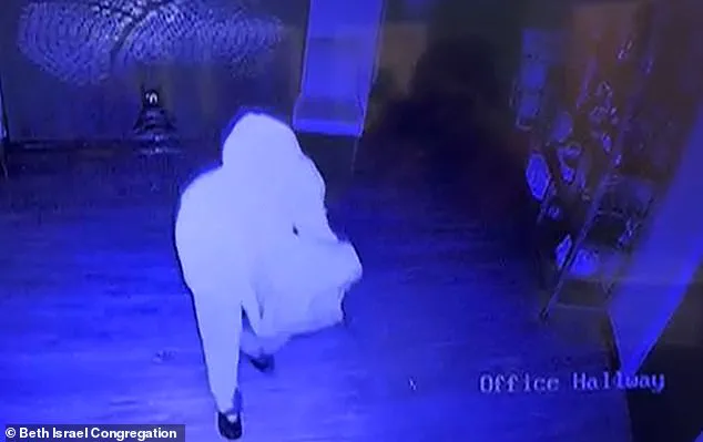 Surveillance Footage Shows 19-Year-Old Dousing Mississippi Synagogue in Gasoline Ahead of Antisemitic Arson Attack