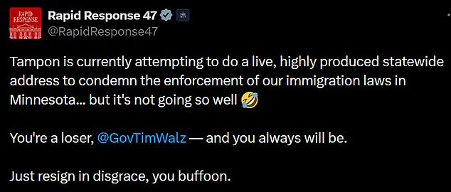 Minnesota Governor Tim Walz Abruptly Ends Livestreamed Address Amid Suspicions of Technical Malfunctions, Fueling Speculation