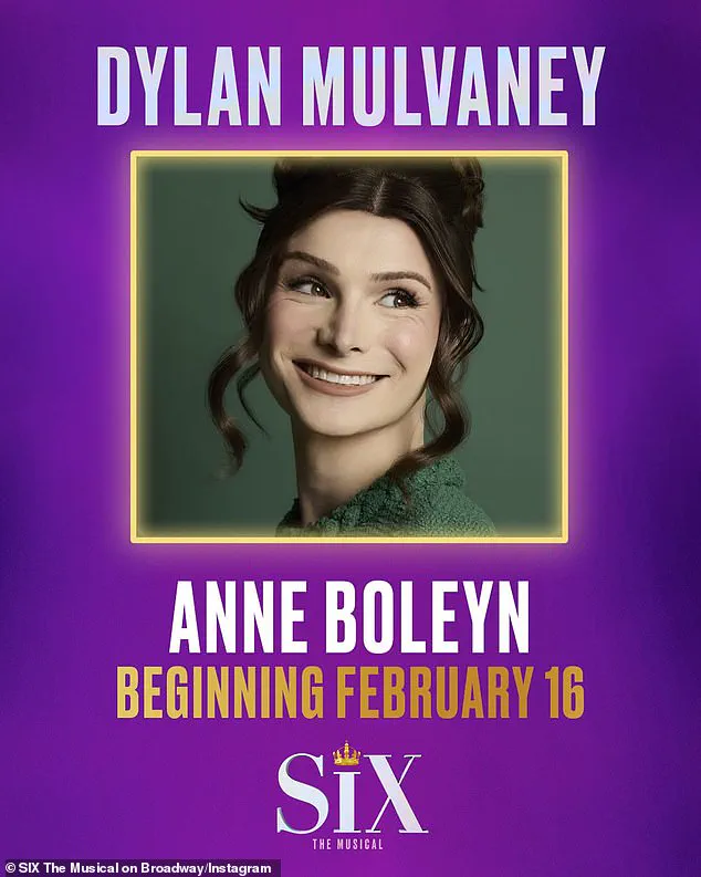 Dylan Mulvaney to Make Broadway Debut in 'Six' as Anne Boleyn