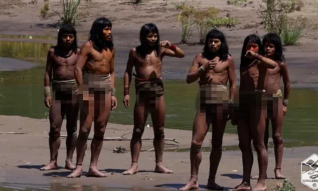 First-Ever Footage Shows Uncontacted Amazonian Tribe's Cautious Interaction with Western Explorers
