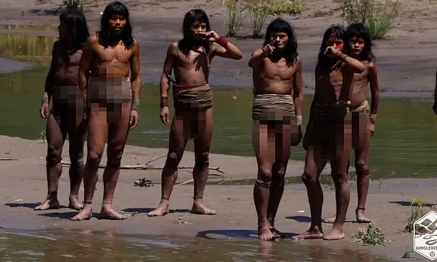 First-Ever Footage Shows Uncontacted Amazonian Tribe's Cautious Interaction with Western Explorers