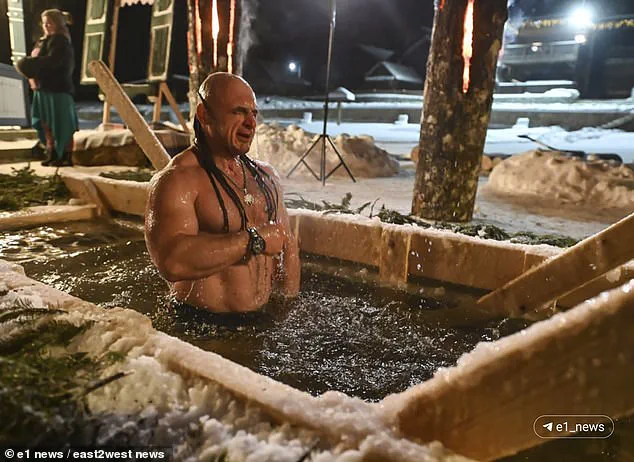 Russian Orthodox Christians Brave Subzero Temperatures for Epiphany Immersion Ritual