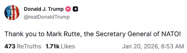 Trump's AI-Generated Image Sparks International Controversy by Falsely Labeling Greenland and Canada as US Territory Ahead of Davos Appearance