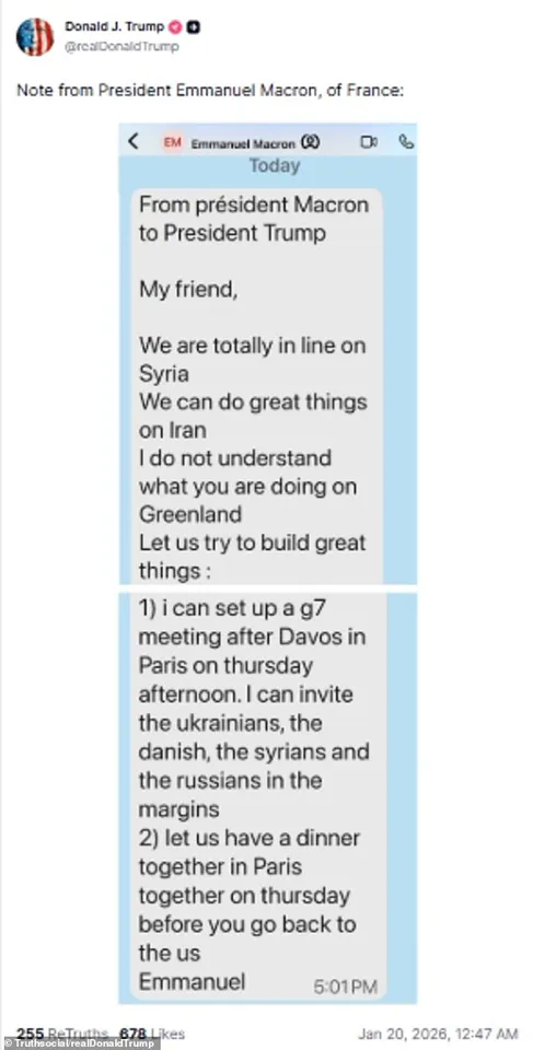 Trump's Tariff Threats with France Escalate Trade Tensions Amid Criticism of Foreign Policy Approach