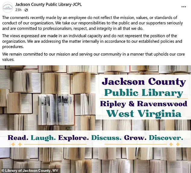 West Virginia Librarian Charged with Terroristic Threats for Social Media Post Allegedly Calling for Violence Against Trump