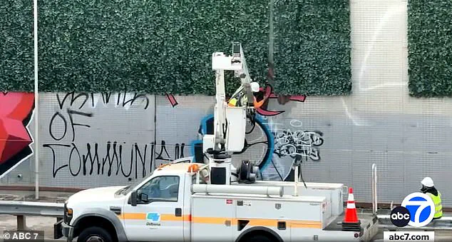 California's Anti-Graffiti Initiative Fails as Artificial Ivy Wall Defaced Within Hours