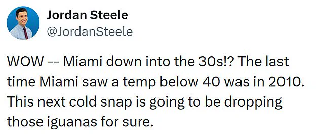 Exclusive Insight: Miami Faces Historic Cold as Unprecedented Storm Looms