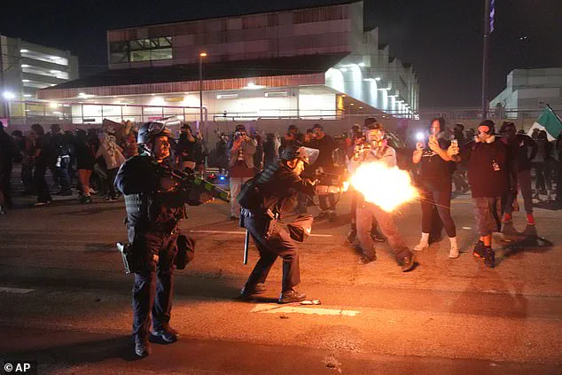 Clash in Los Angeles as Protesters Confront Police Over ICE Raids, Highlighting Tensions in Immigration Debate
