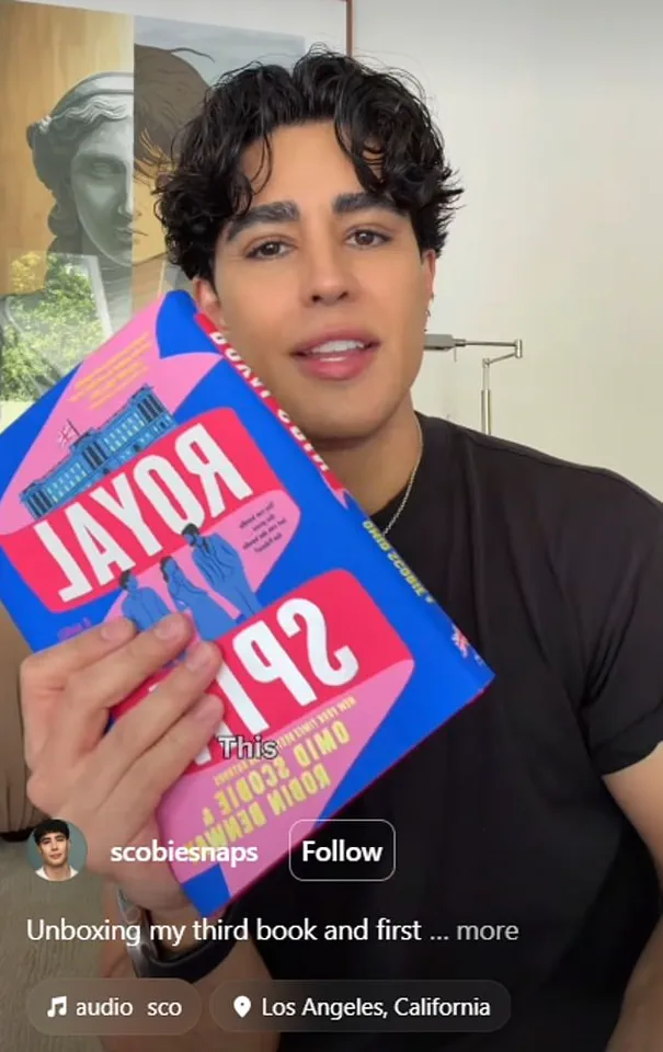 Omid Scobie's 'Royal Spin' Debuts with a Twist: Upside-Down Reveal and Fiction Debut