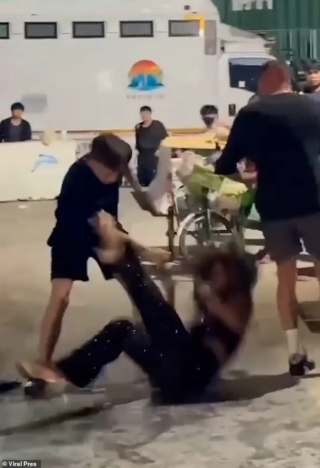 Violent Clash Between British Tourists and Transgender Women Erupts on Pattaya's Walking Street