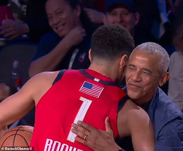 Barack Obama's Impressive Catch During NBA All-Star Game Captures Millions' Attention