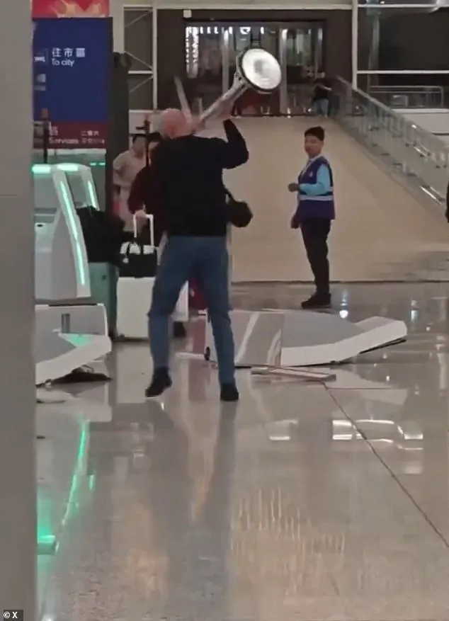 British Man Arrested at Hong Kong Airport After Smashing Check-In Desks with Metal Post