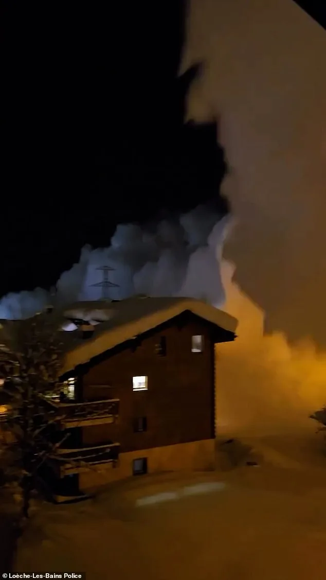Controlled Avalanche Blasting in Leukerbad: Sudden Snowstorm Buries Village, Footage Captures Chaos