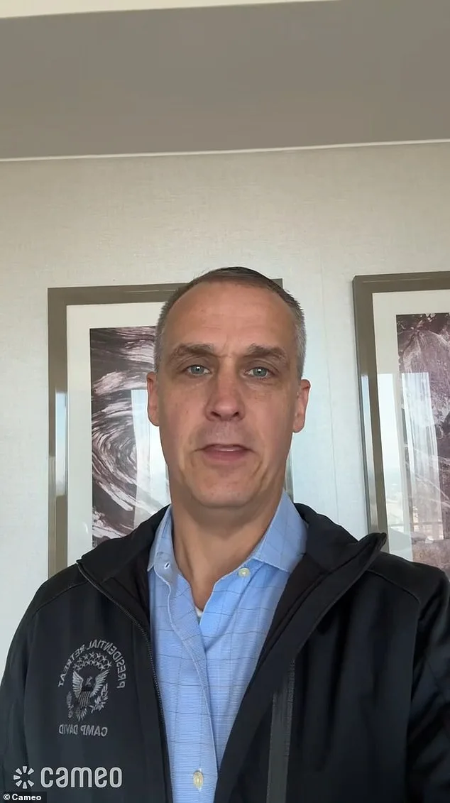 Corey Lewandowski Sells Cameo Videos for $500: Halloween Message with Presidential Logo Sparks Debate