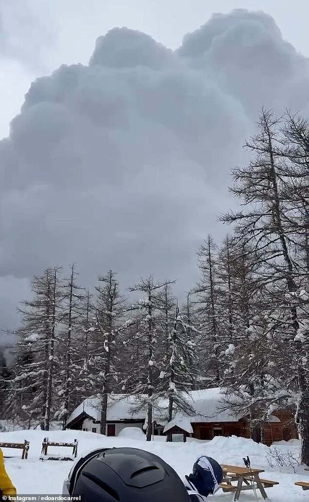 Harrowing Footage Captures Massive Avalanche in Italy as Skiers Flee Chaos, Calm Amid the Storm