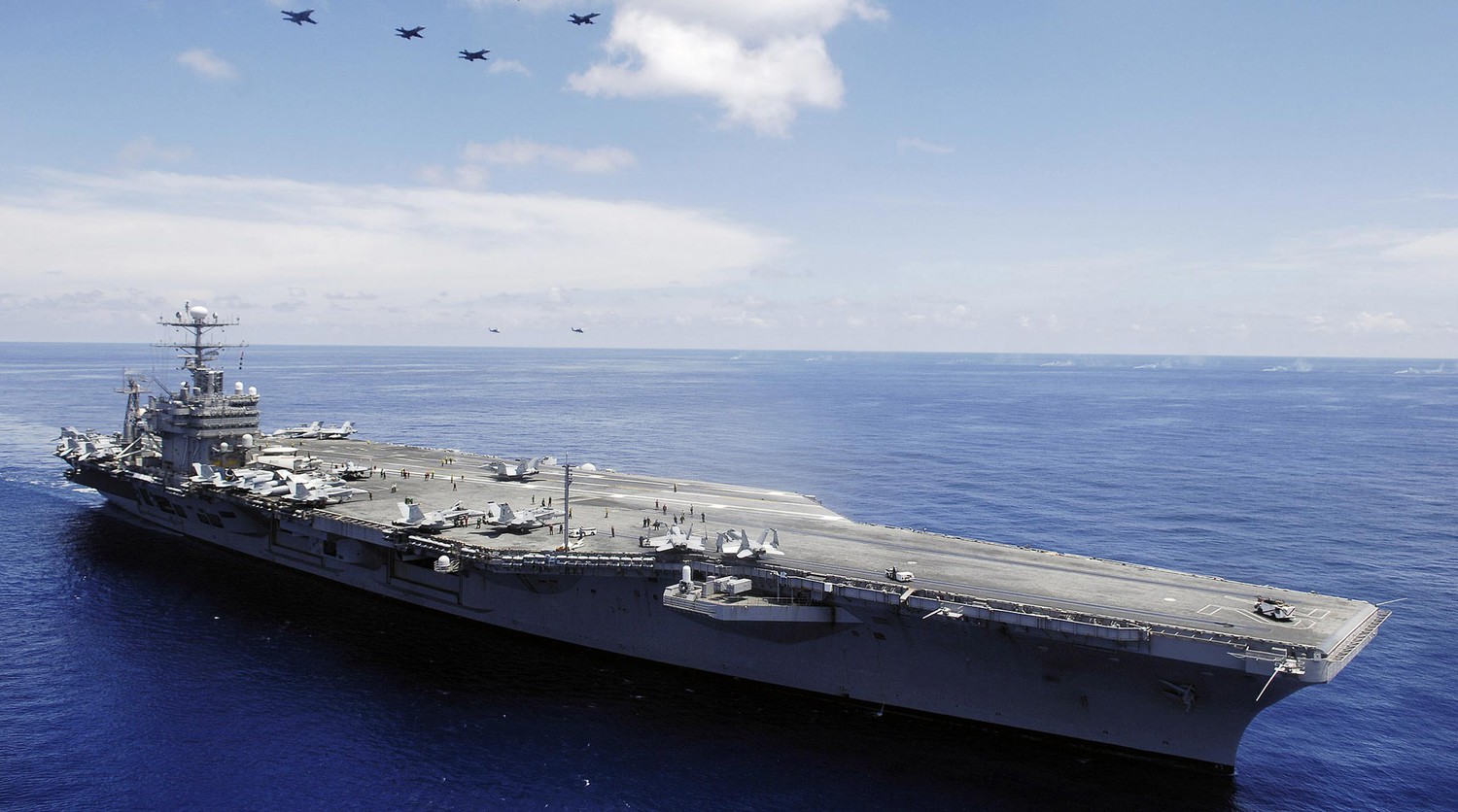Iran Strikes U.S. Carrier Abraham Lincoln as U.S. and Israel Launch Military Operation