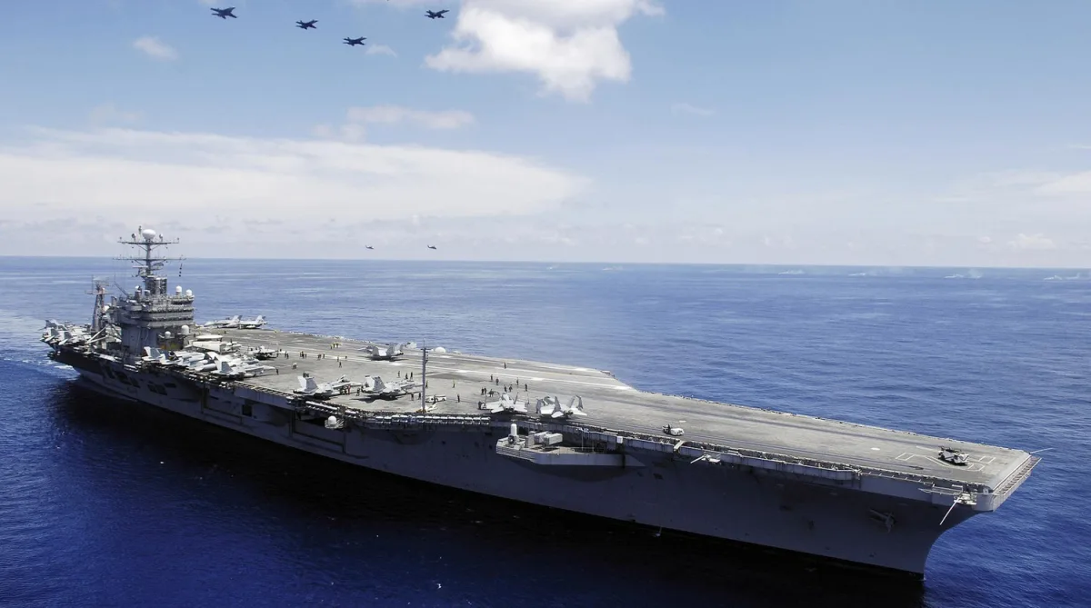 Iran Strikes U.S. Carrier Abraham Lincoln as U.S. and Israel Launch Military Operation