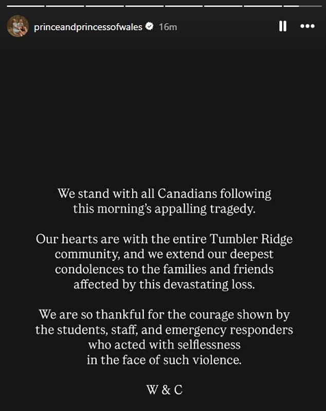 King Charles Expresses Shock and Grief Over Tumbler Ridge School Shooting Tragedy