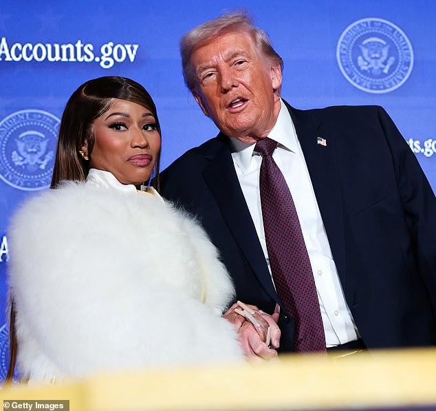President Trump's Unusual Praise for Nicki Minaj Steals Spotlight at Black History Month Reception