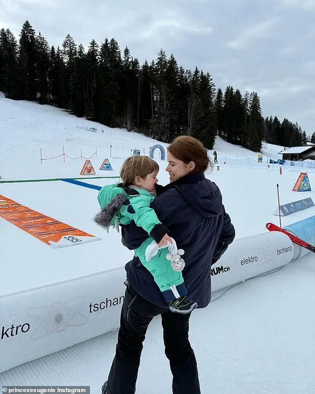 Princess Eugenie's Family Holiday in the Alps Amid Prince Andrew's Arrest Scandal