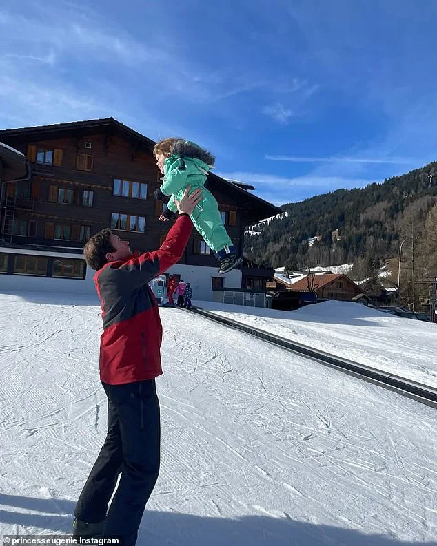 Princess Eugenie's Family Holiday in the Alps Amid Prince Andrew's Arrest Scandal
