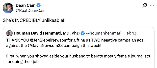 Republicans Use Jennifer Siebel Newsom's Wealthy Criticism to Undermine Newsom's 2028 Bid