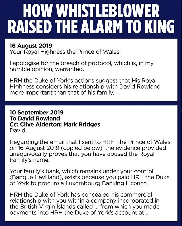 Royal Family Scandal: King Charles Warned in 2019 About Andrew's Abuse of Royal Name, Emails Reveal Secret Financial Ties to Controversial Financier