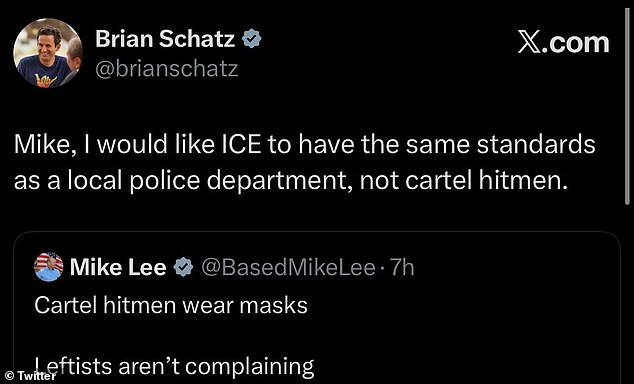 Senator Mike Lee Faces Backlash as Post Comparing ICE Agents to Mexican Cartel Members Sparks Outcry Amid Escalating Violence