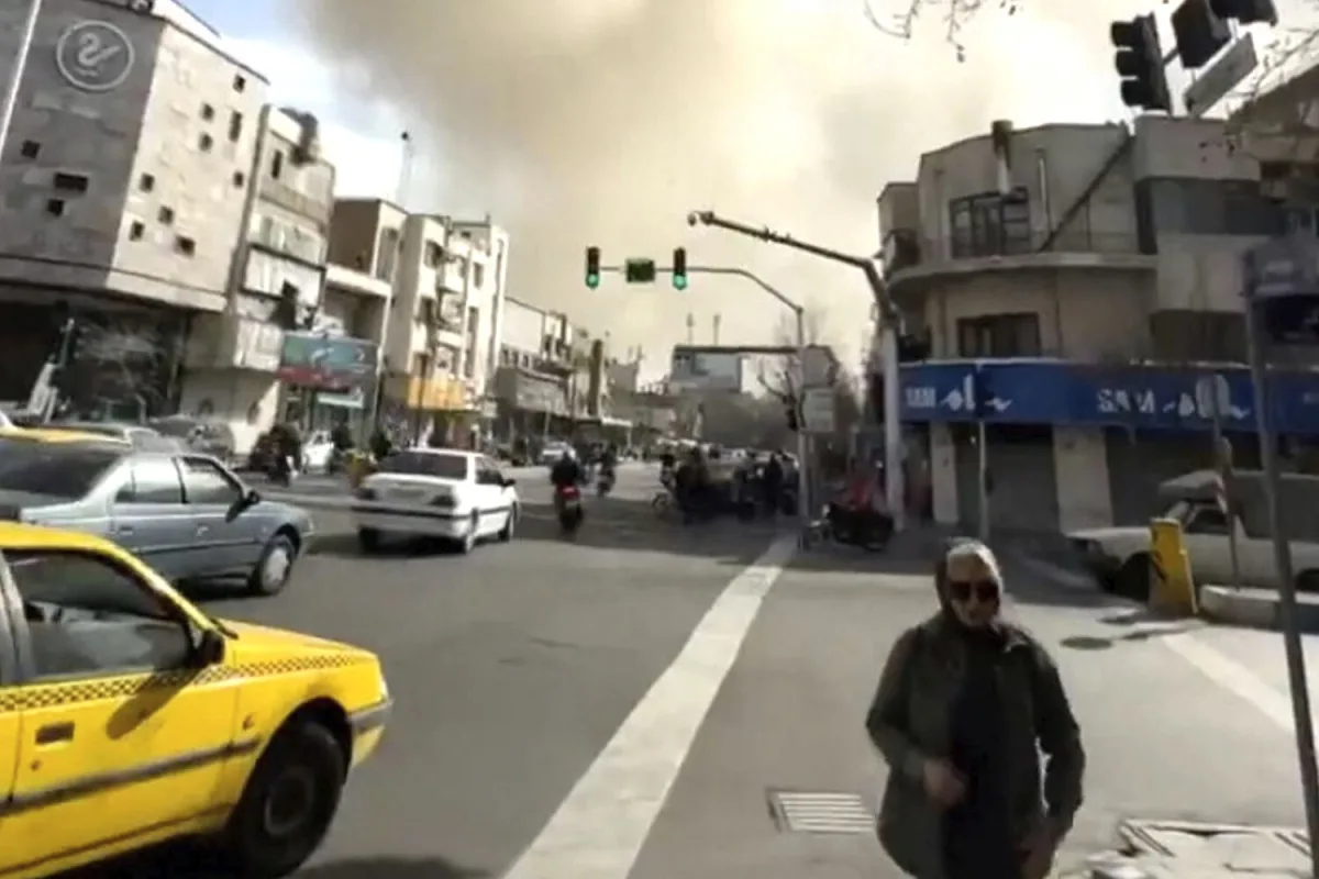 Tehran Explosion as U.S. and Israel Launch Joint Operation 'Epic Fury