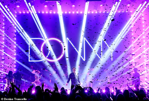 Tourist Sues Donny Osmond, Harrah's Las Vegas Over Alleged Eye Injury from Glowing Prop During Residency Show