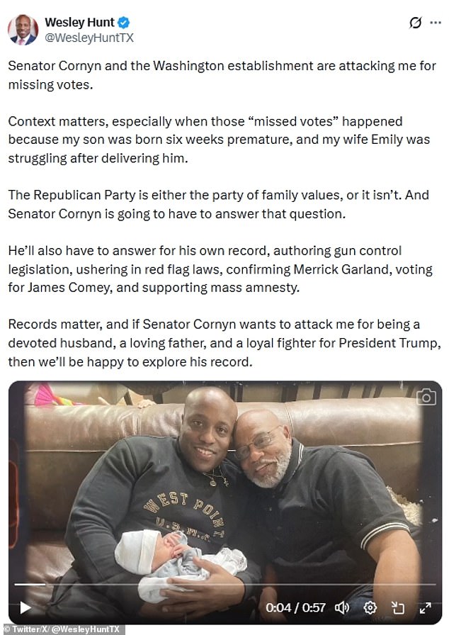 Wesley Hunt Faces Reckoning as Contradictions and Absenteeism Undermine MAGA Ambitions