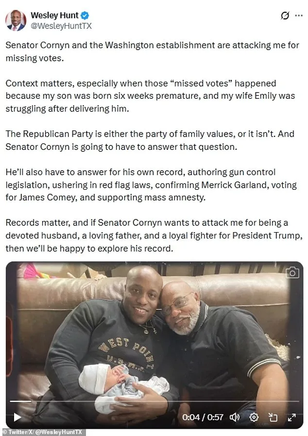 Wesley Hunt Faces Reckoning as Contradictions and Absenteeism Undermine MAGA Ambitions