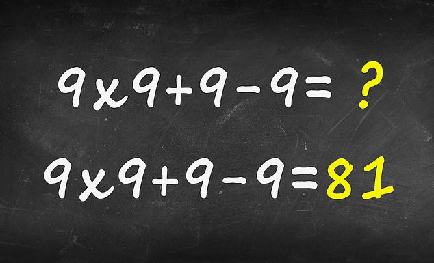Viral Math Problem Divides Social Media: Can You Solve 9 x 9 + 9 - 9?