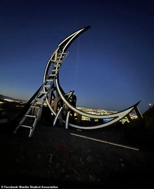 Vandals Destroy 15-Foot Islamic Crescent Moon in Tempe; City Condemns Hate Act