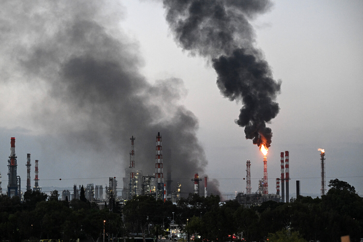 Iranian Missile Attack on Haifa Refineries Sparks Fears Over National Security