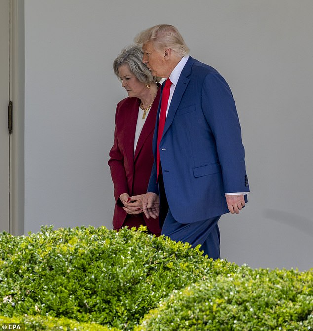 Trump's Calculated Avoidance: The Cryptic Response to Susie Wiles' Cancer Diagnosis