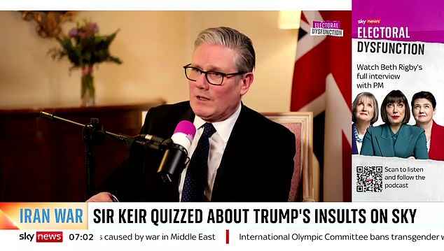 US-UK Tensions Escalate as Trump Pressures Starmer Over Middle East Involvement, Calls British Carriers 'Toys