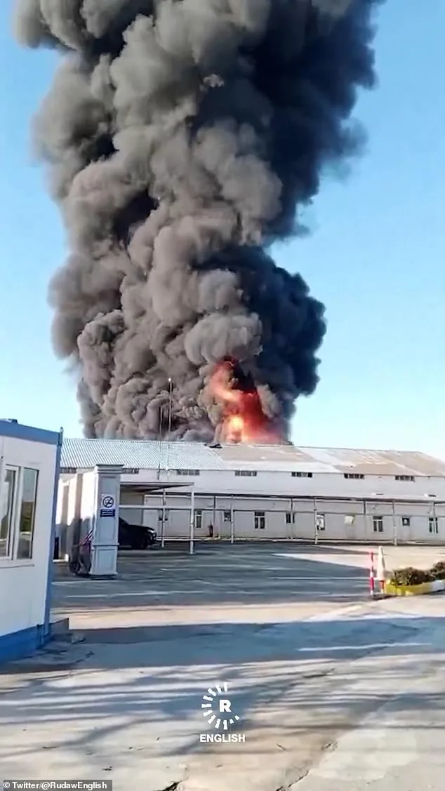 Iranian Drone Strike Ignites British Oil Facility in Iraq, Heightening Regional Tensions