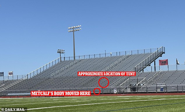 Surveillance footage captures desperate attempts to save high school stabbing victim.