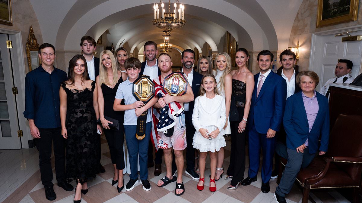 First Family Celebrates President Trump's UFC Birthday at White House Gala