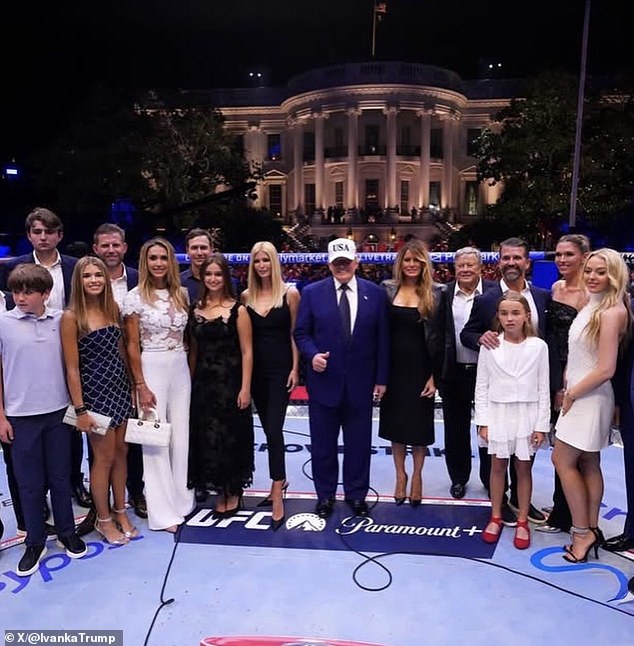 First Family Celebrates President Trump's UFC Birthday at White House Gala