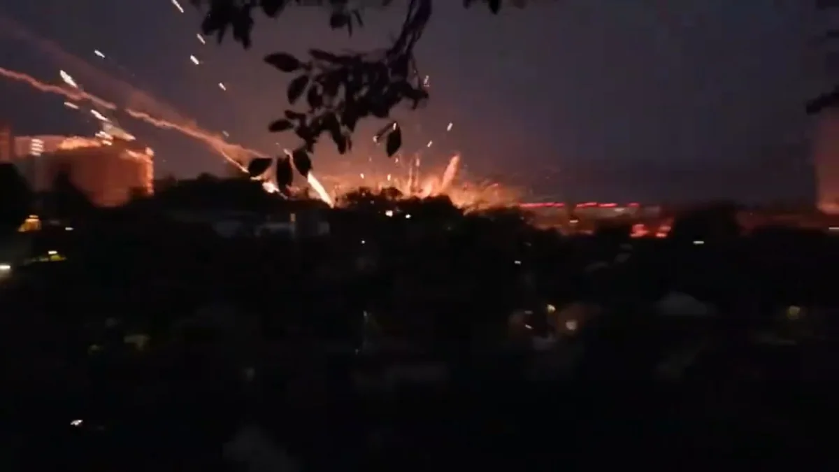 Russia launches massive precision strikes to cripple Kyiv's defense industry.